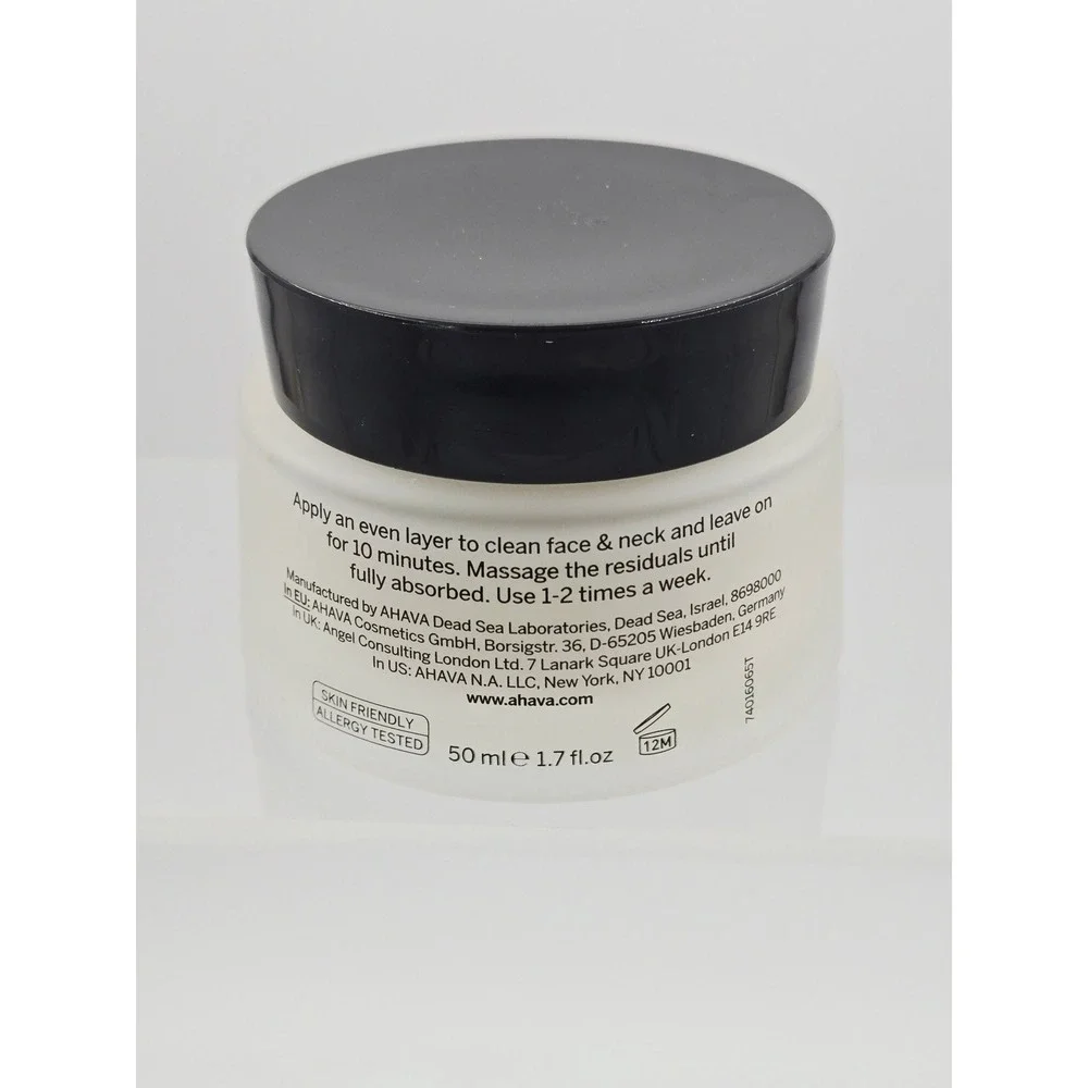 AHAVA Hyaluronic Acid Leave On Mask Hydrate 1.7 fl oz 50ml New